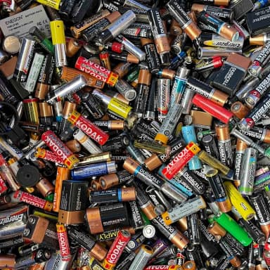 Recycle used batteries